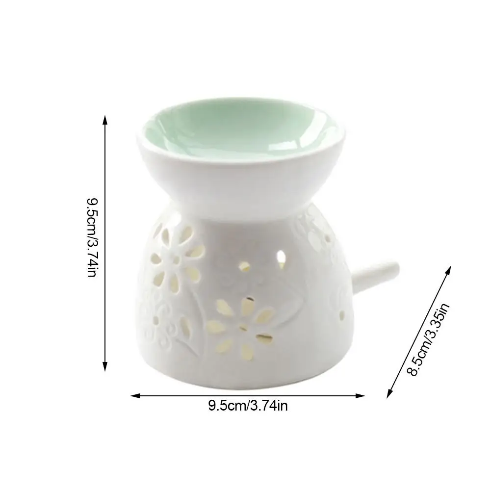 

Ceramic Aromatherapy Diffuser Multifunctional Candle Essential Oil Mist Ceramic Incense Lamp Furnace Relieve Fatigue Aromatherap