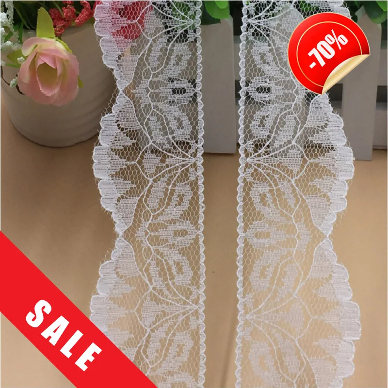 

Hot selling DIY lace accessories Cheap fine cotton lace (4.5cm) C126