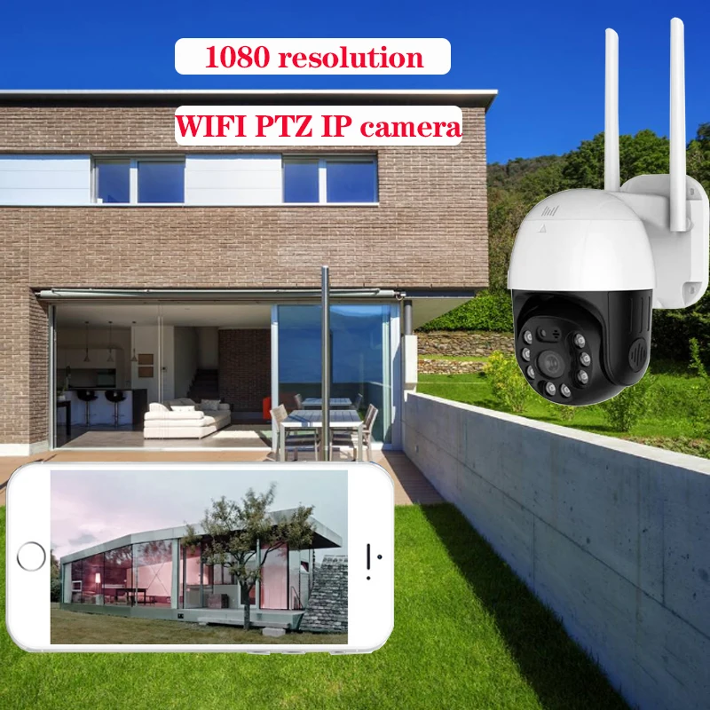 Py 3MP 2MP безопасности WI-FI Камера на открытом воздухе 1080P PoE IP PTZ Скорость купол