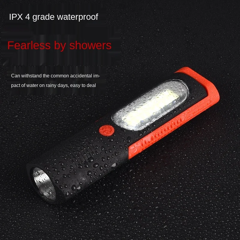 Leepag Rechargeable Multi-Function Work Light with Magnet - LED Auto Repair Machine Emergency Power Torch image 3