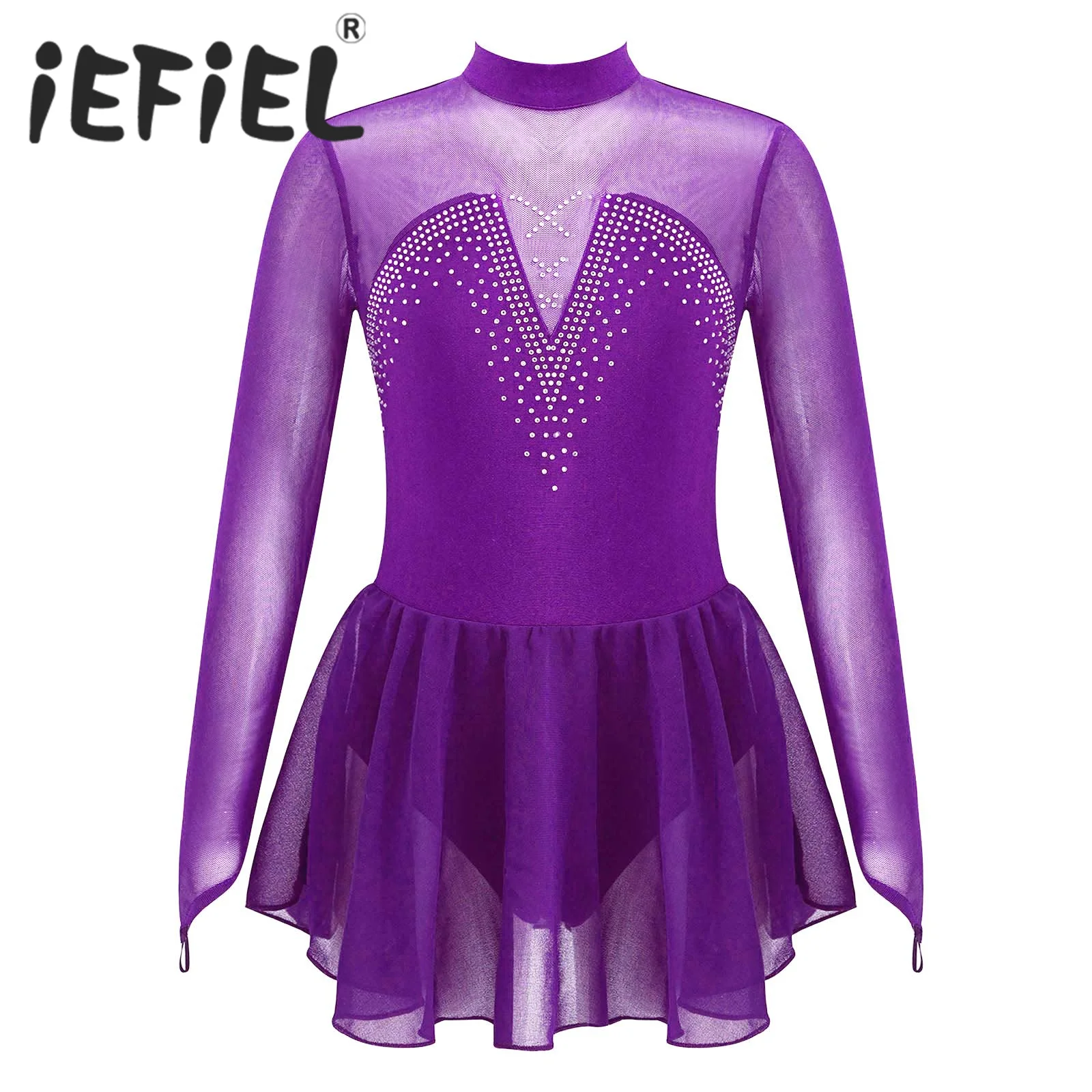 Гимнастическое трико для девочек балетное платье детские костюмы балерины с