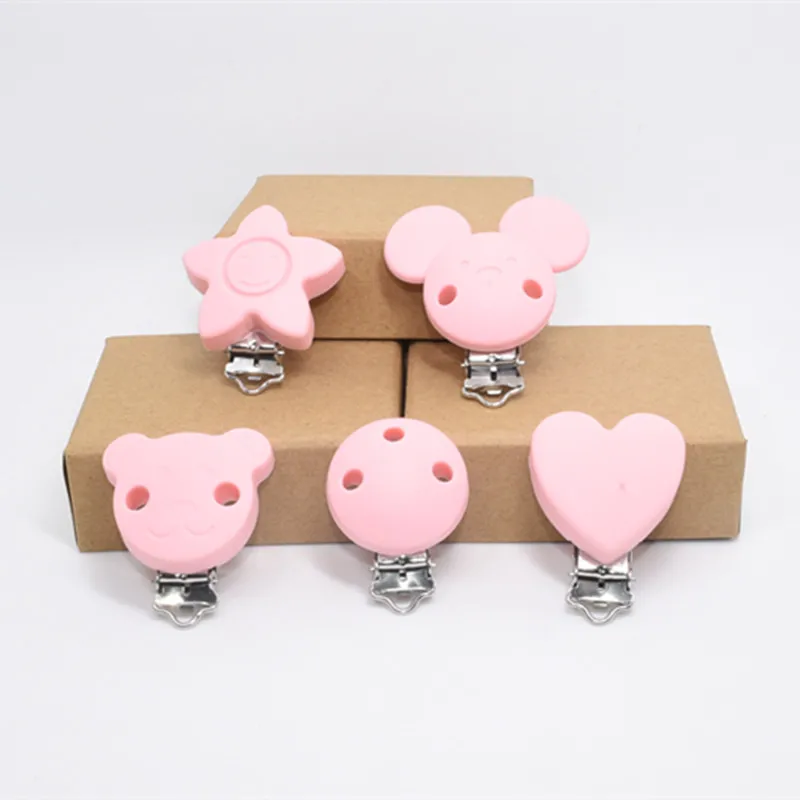 1 шт. круглый силиконовый держатель для соски без бисфенола А|Ювелирная фурнитура