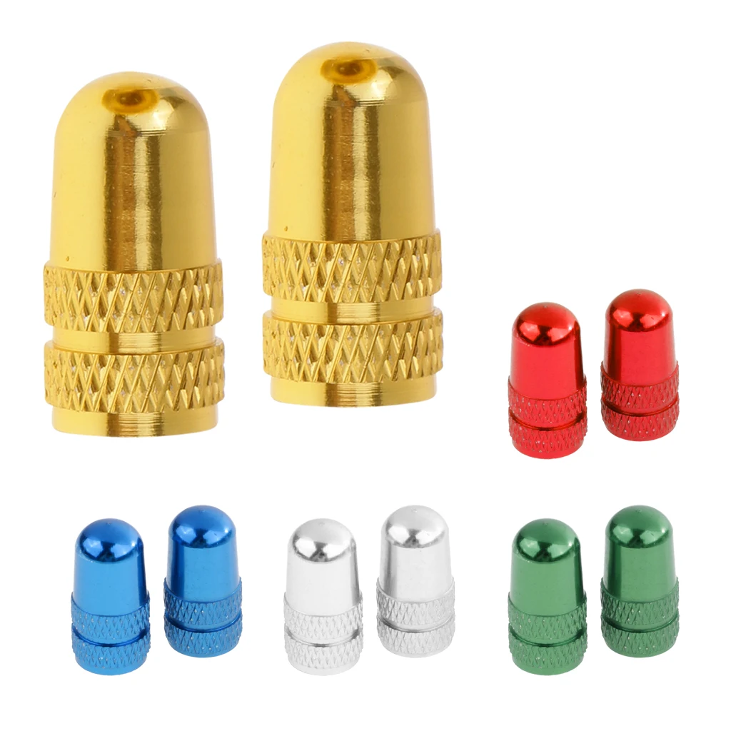 2 шт. колпачки из анодированного алюминиевого сплава для велосипедной