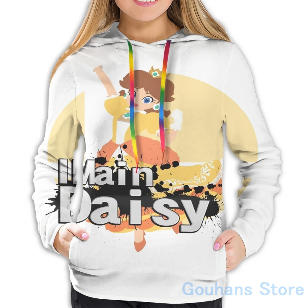 Женская веселая и основная Маргаритка-Super удар Брос. Повседневная Толстовка с