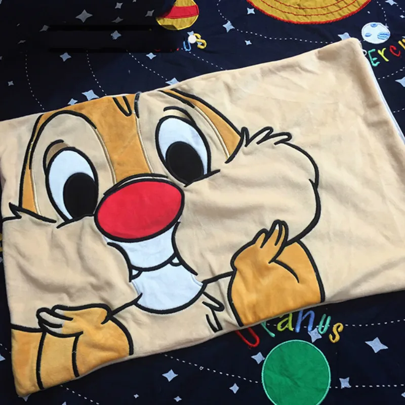 Милый Мягкий Чехол на подушку chipmunk с чипом н Дейлом короткий плюшевый чехол