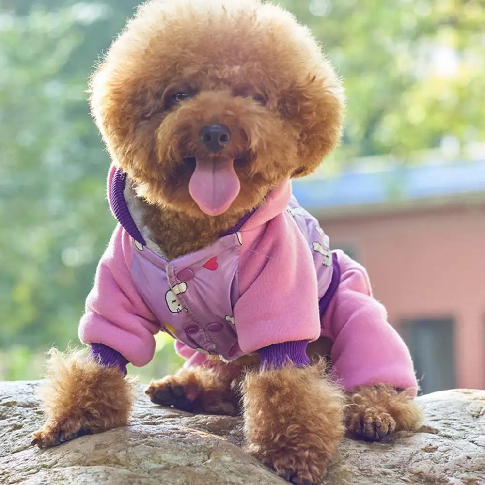 

Stylish Pet Coat Fine Stitching Four-legged Adorable Rabbit Pet Jumpsuit Pet Apparel Dog Jumpsuit