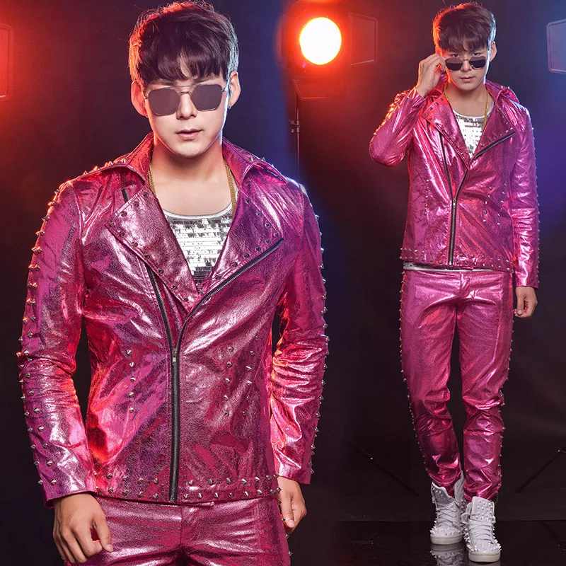 S-6XL! мужской набор для уличного танца drum liu nail мужские часы выступлений одежда с