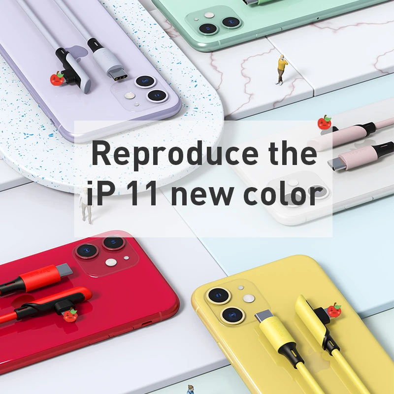 USB кабель Baseus 18 Вт с портом Type C для iPhone 11 Pro XS Max XR X 8 Plus|Кабели мобильных телефонов| |