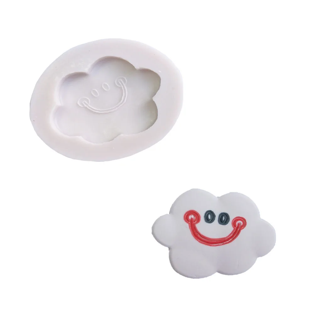 Облако Радуга Силиконовая Форма Sugarcraft Торт Инструменты для украшения помадки