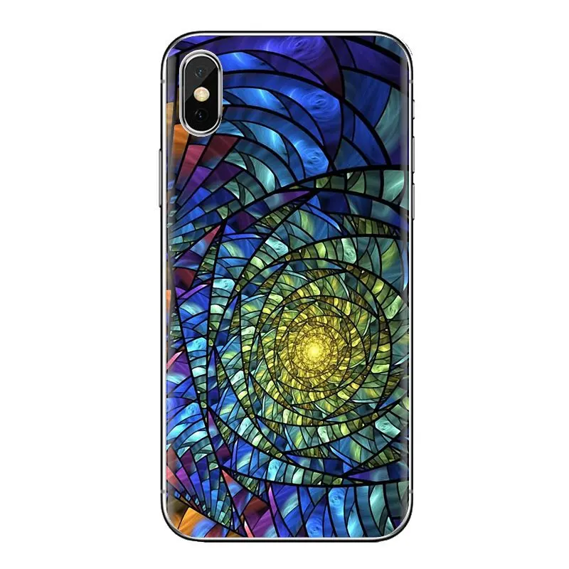 Astronaut Stained Glass Colorful Cat For Huawei G7 G8 P7 P8 P9 P10 P20 P30 Lite Mini Pro P Smart Plus 2017 2018 2019 Phone Cover |