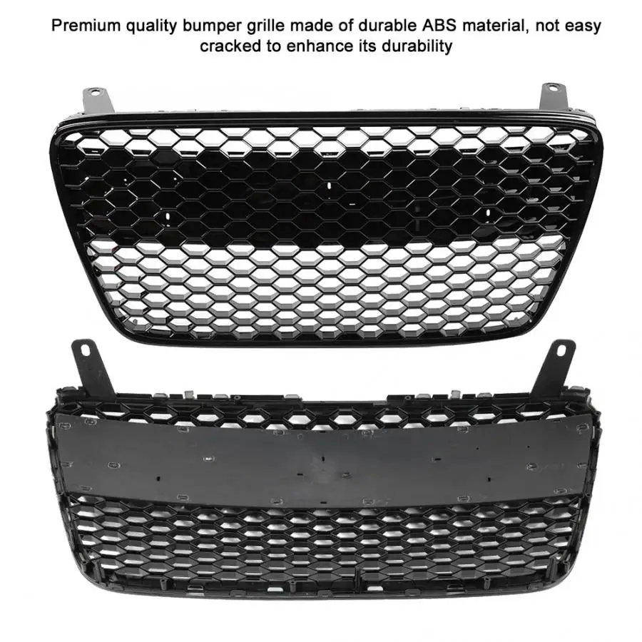 Решетка переднего бампера для Audi R8 2007 2008 2009 2010 2011 2012 2013 Аксессуары для стайлинга автомобилей