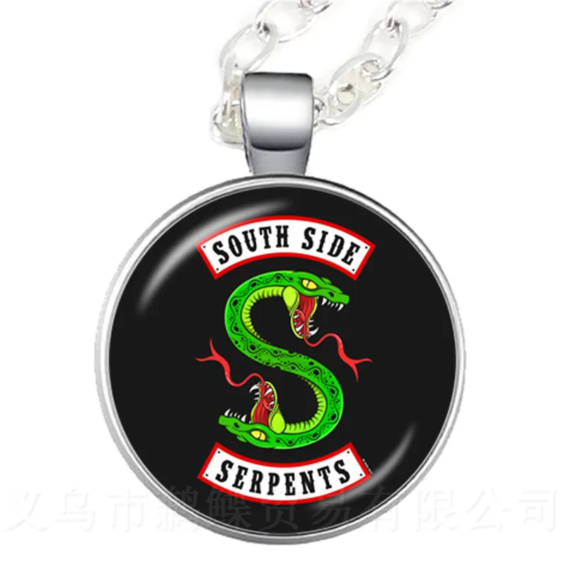 Цепочка с подвеской южные змеи 25 мм|Ожерелья подвеской| |