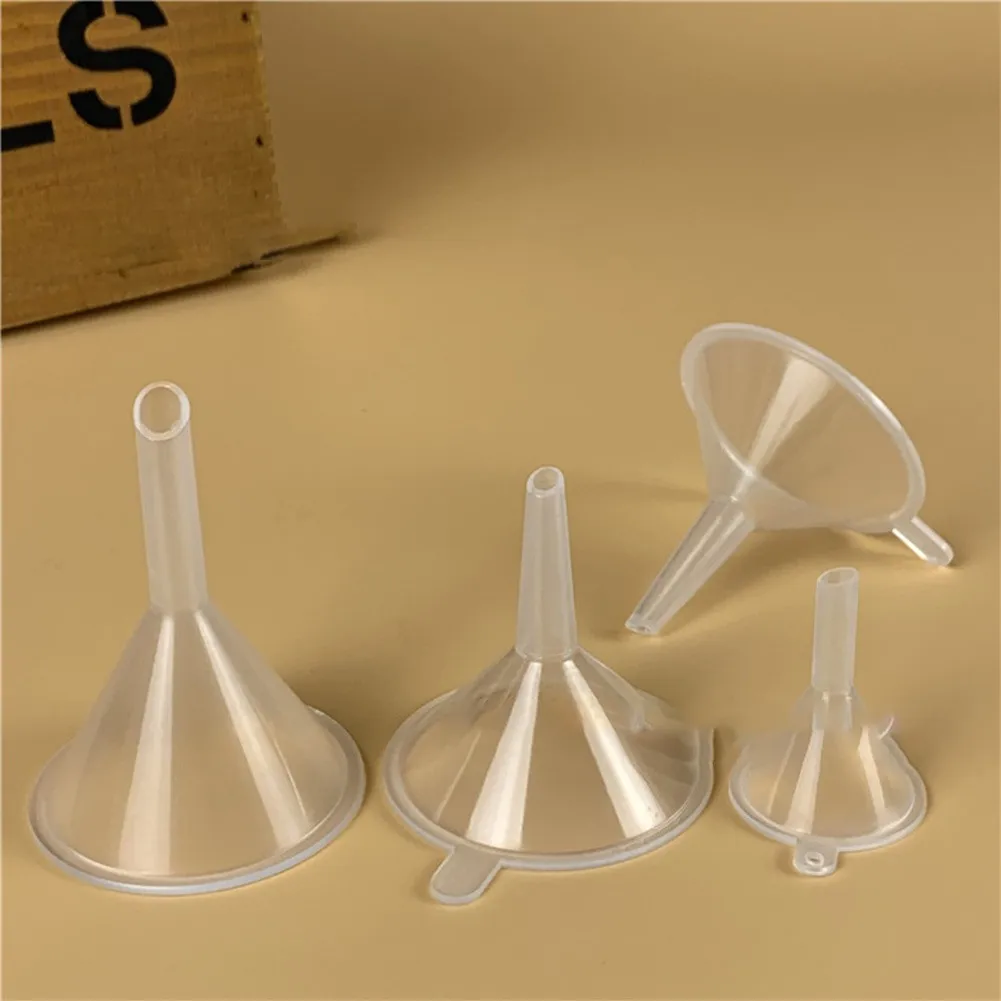 10pcs Plastic Small Bottle Funnel Anti-fouling Diffusion For Oil Water Perfume Car Home And Kitchen Gadgets Tools | Дом и сад