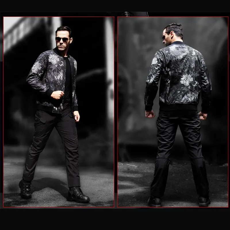 Мужская Уличная зимняя Военная тактическая куртка водонепроницаемая флисовая