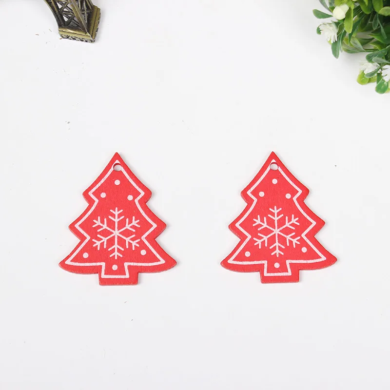 1 шт. Модный новогодний костюм Лося дерево Подвеска Висячие украшения