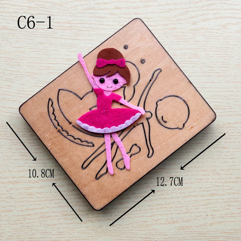 Новые деревянные штампы для скрапбукинга с изображением балерины|dies scrapbooking|die cut
