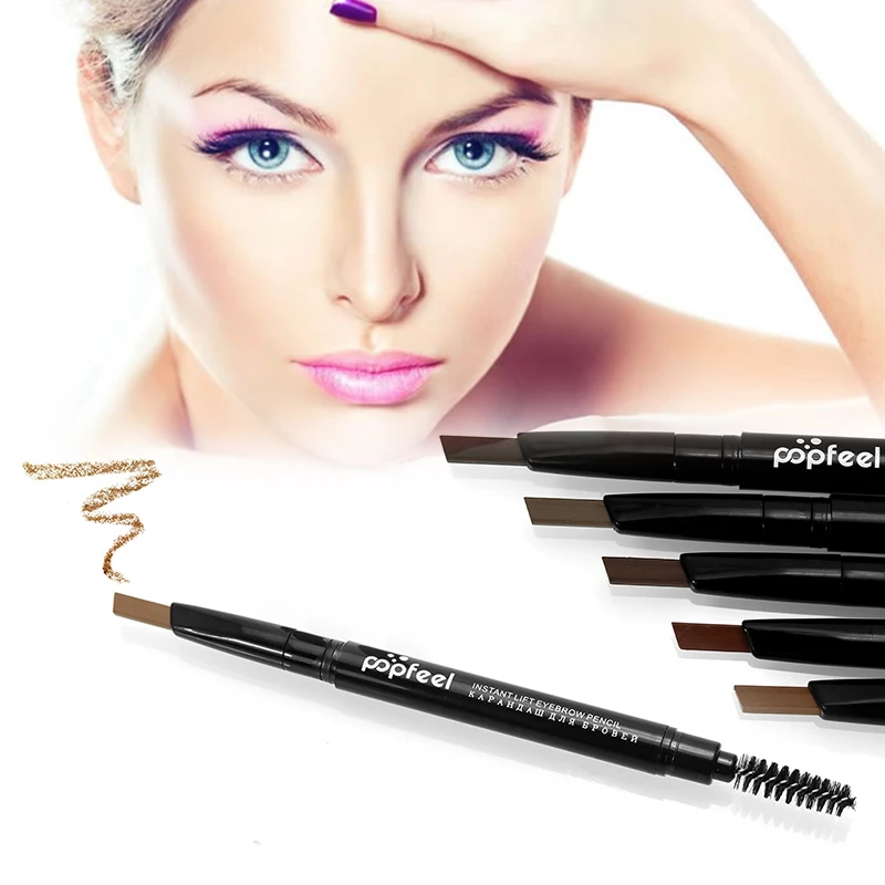 

Popfeel Double Head Popfeel Eyebrow Pencil Liner Eye Brow Delicate Makeup Tool Natural Charms Cosmetics For Women TSLM