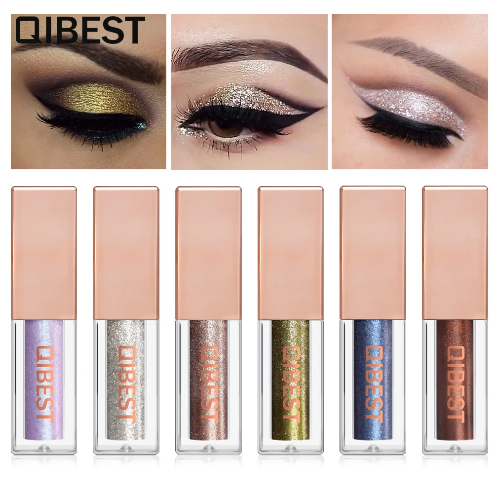

Sparkle Metallic Cosmetic Tool Face Facial Cosmetics Glitter Liquid Eyeshadow Stick Eye Makeup Pigment