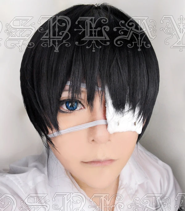 Токийский Гуль аниме канеки Кен черные короткие термостойкие синтетические