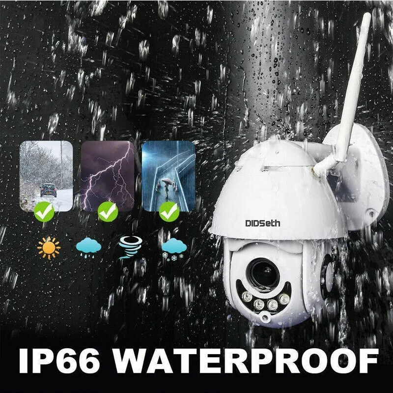Купольная IP-камера наружного наблюдения 2 шт. 1080p МП с ИК-подсветкой | Безопасность