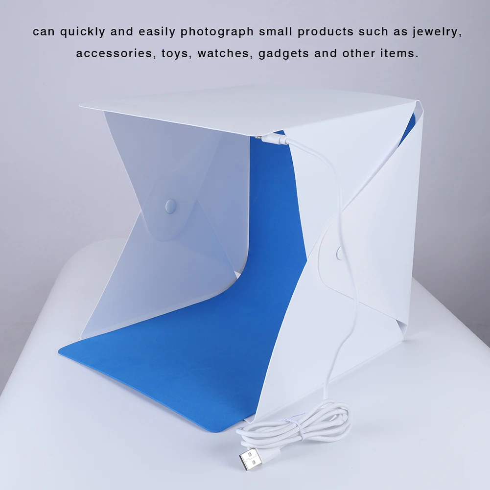 Для съемок в фотостудии 20 см/30 см мини кольцо светодиодный светильник коробка