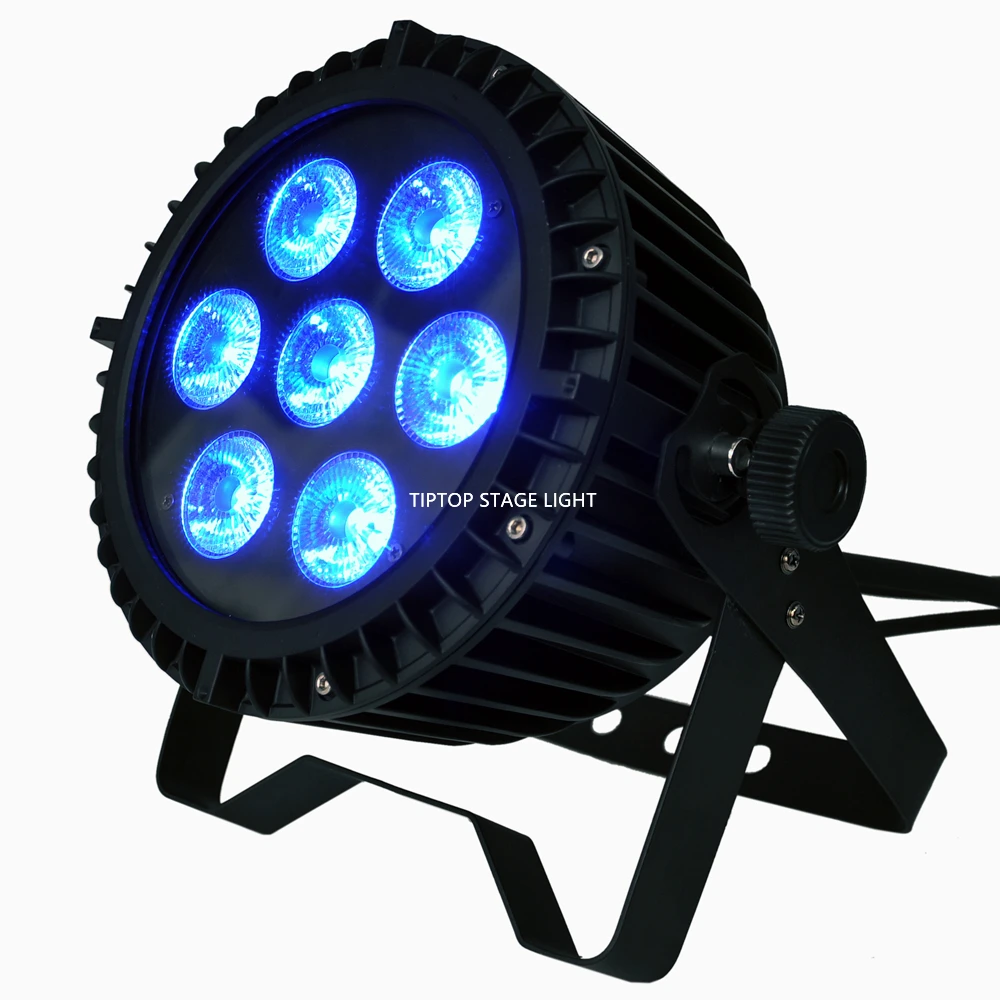 20 шт./упаковка УФ-светодиодные сценические эффекты 7x18 Вт | Лампы и освещение