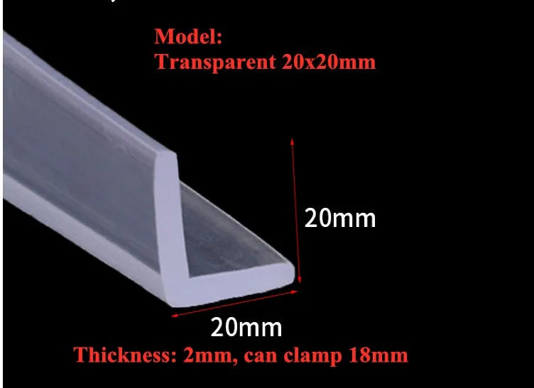 Стеклянный Угловой протектор Противоударная прокладка силиконовая