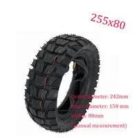 high quality 10 inch electric scooter tire 255x80 off road thickened inner and outer tire suitable for zero 10x kugoo m4