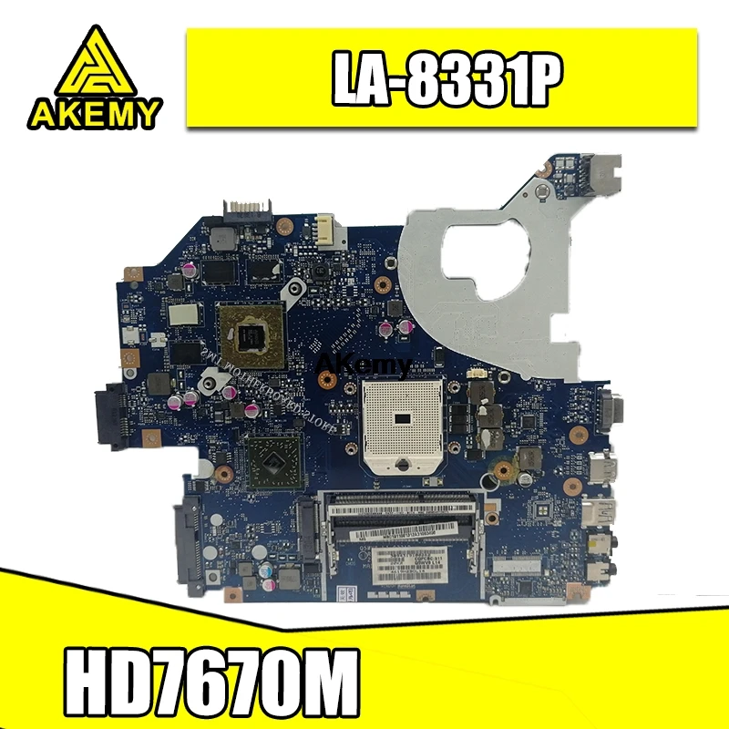 NBC1811001 Q5WV8 LA-8331P материнская плата для For Acer aspire V3-551G V3-551 ноутбука DDR3 Radeon HD 7670M