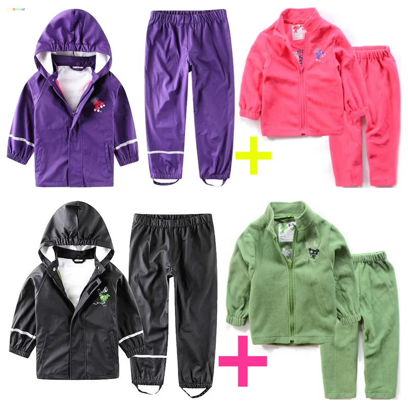 Дождевик-пончо для девочек ветрозащитный весна 2021 | Детская одежда и обувь