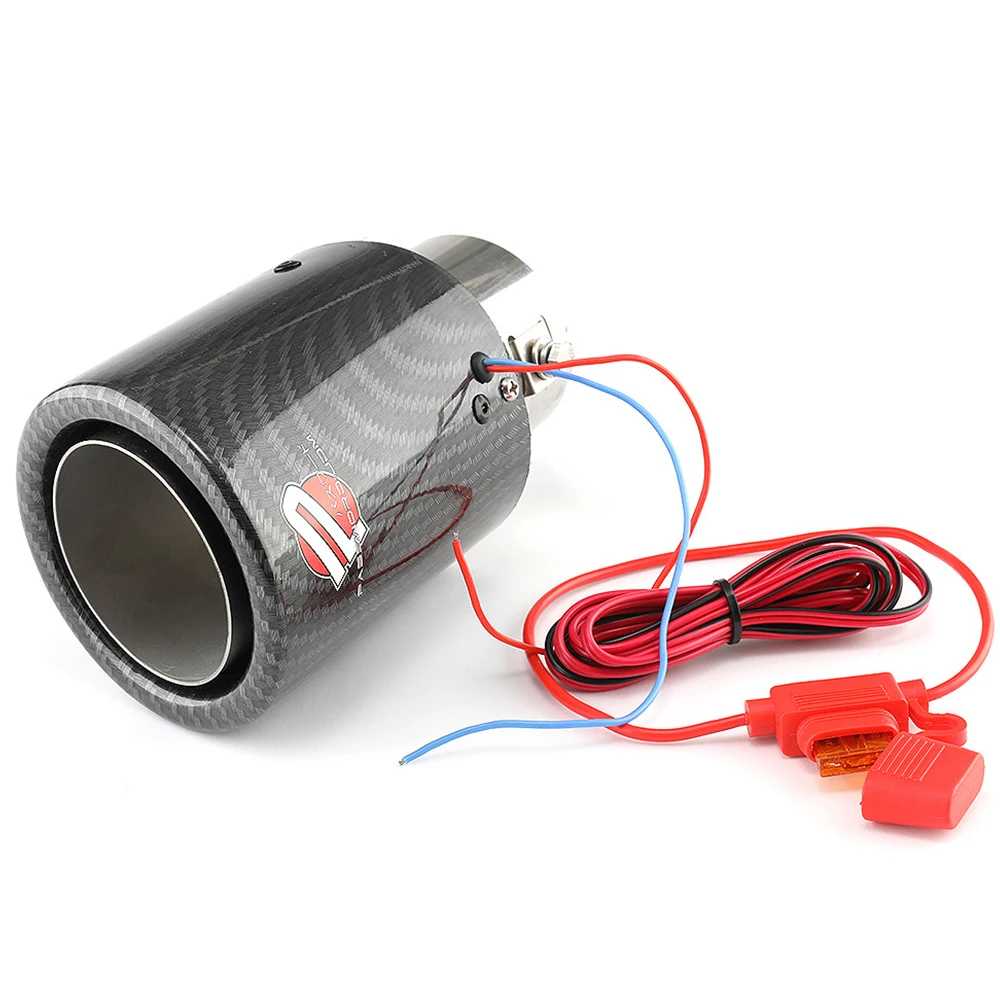 Универсальный Автомобильный светодиодный наконечник на глушетель выхлопной