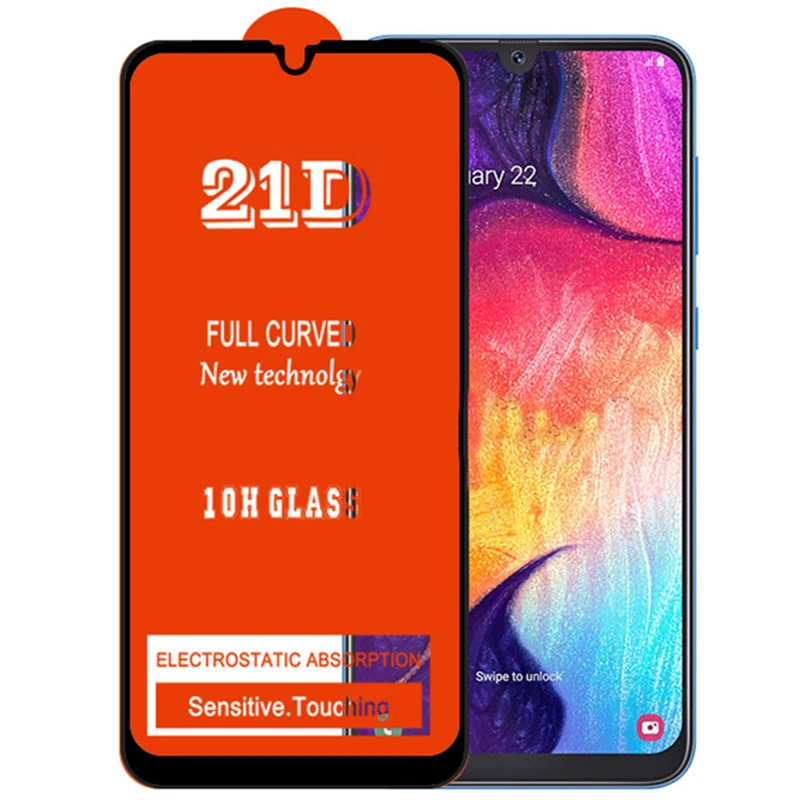 Защитная пленка 21D для iPhone 13 Pro Max 12 Mini 11 XS XR X 8 7 6 Plus SE | Мобильные телефоны и