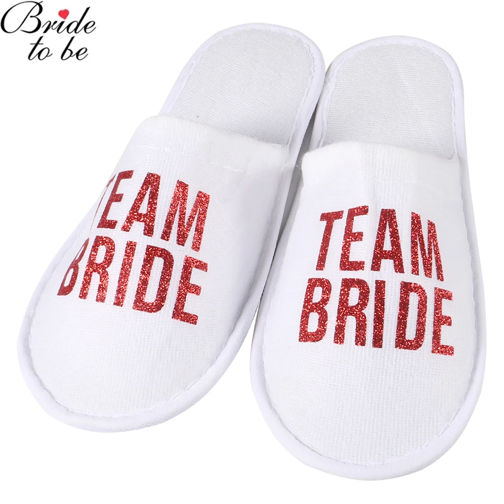 1 пара тапочек для команды невесты девичника подружки подарок на свадебный душ