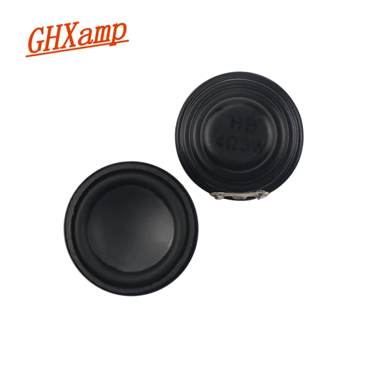 GHXAMP 1 дюйм 32 полный диапазон динамик 4ом 3 Вт Неодимовый Bluetooth динамик DIY двойной Магнитный твитер Средний НЧ-динамик 2 шт