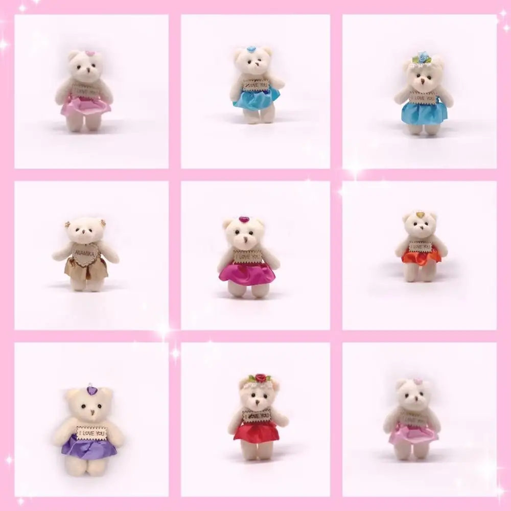Милые миниатюрные плюшевые куклы для девочек модные детские мягкие игрушки