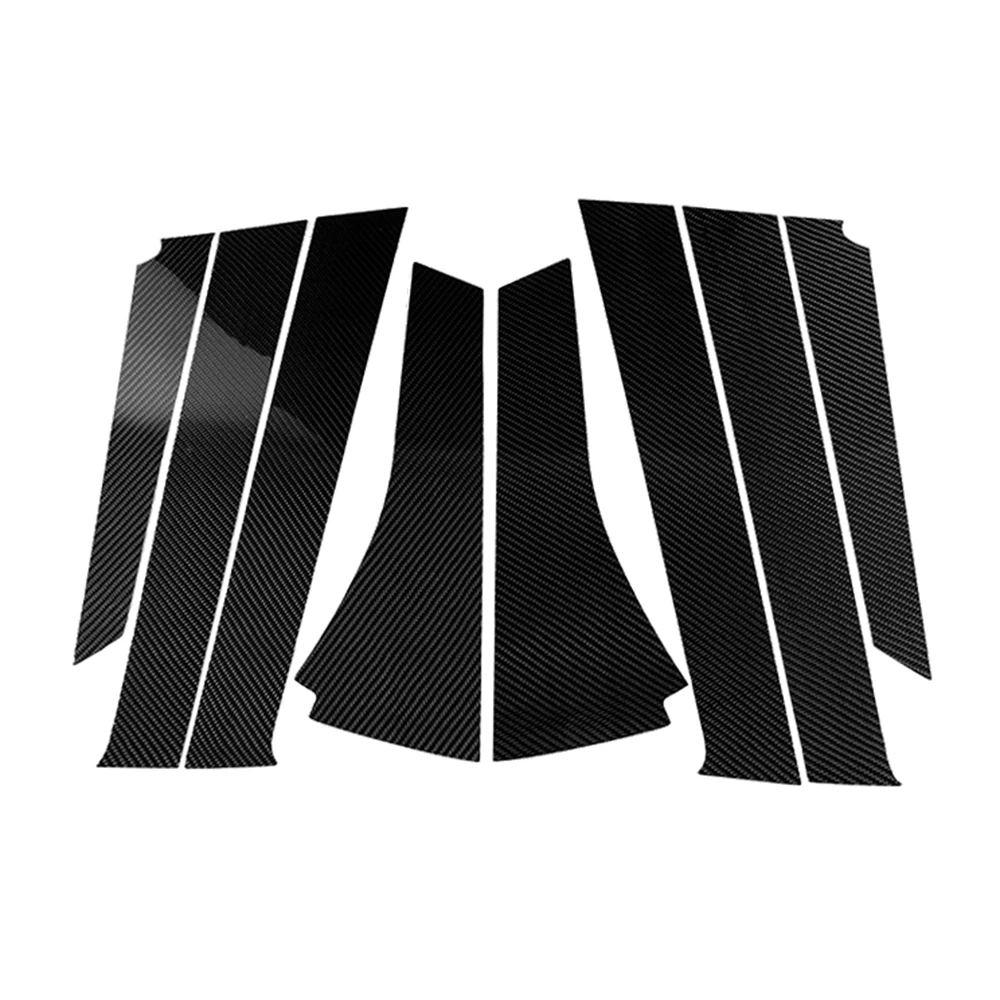 

Window B Pillar Post Trim Cover Carbon Fiber Decorative Sticker for Honda Fit/Jazz 2014-2018 Car Styling Accessories