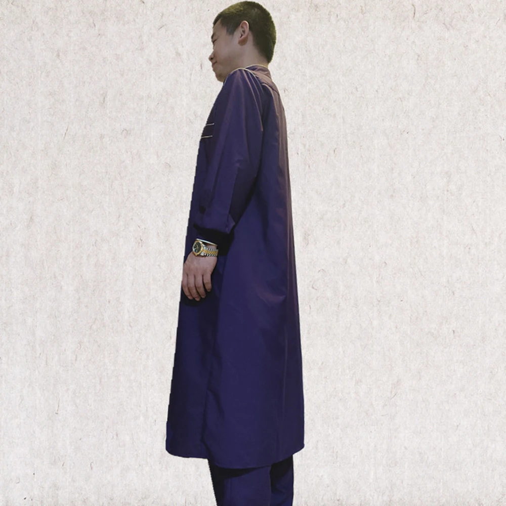 Men Arabic Abaya Homme Pakistan Saudi Arabia Muslim Ensemble Musulmane Islamic Clothing Caftan Marocain Ropa Hombre Jubba Thobe