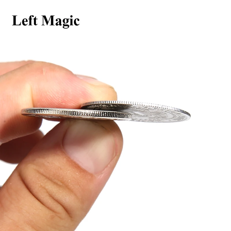 5 шт. супер тонкие палминг монеты (Половина долларовая версия) магические трюки