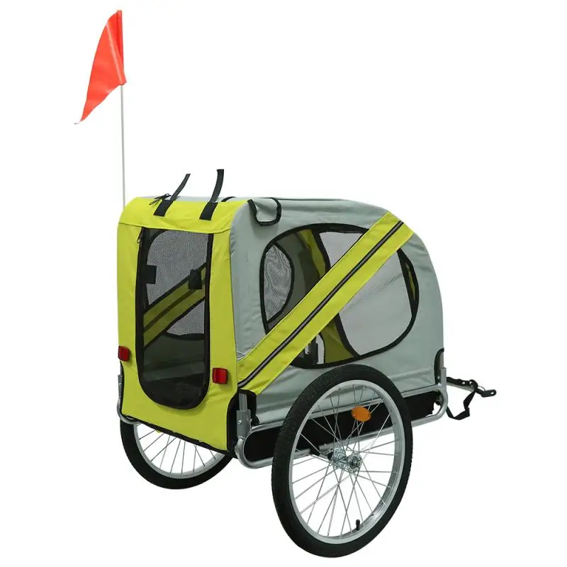 Comprare Facile Da Trasportare Nave Dalla Francia 2 In 1 Rimorchio Per Biciclette E Carrello A Mano In Lega Di Alluminio Carico Per Bici Camion Per Bagagli A Grande Ruota HWC