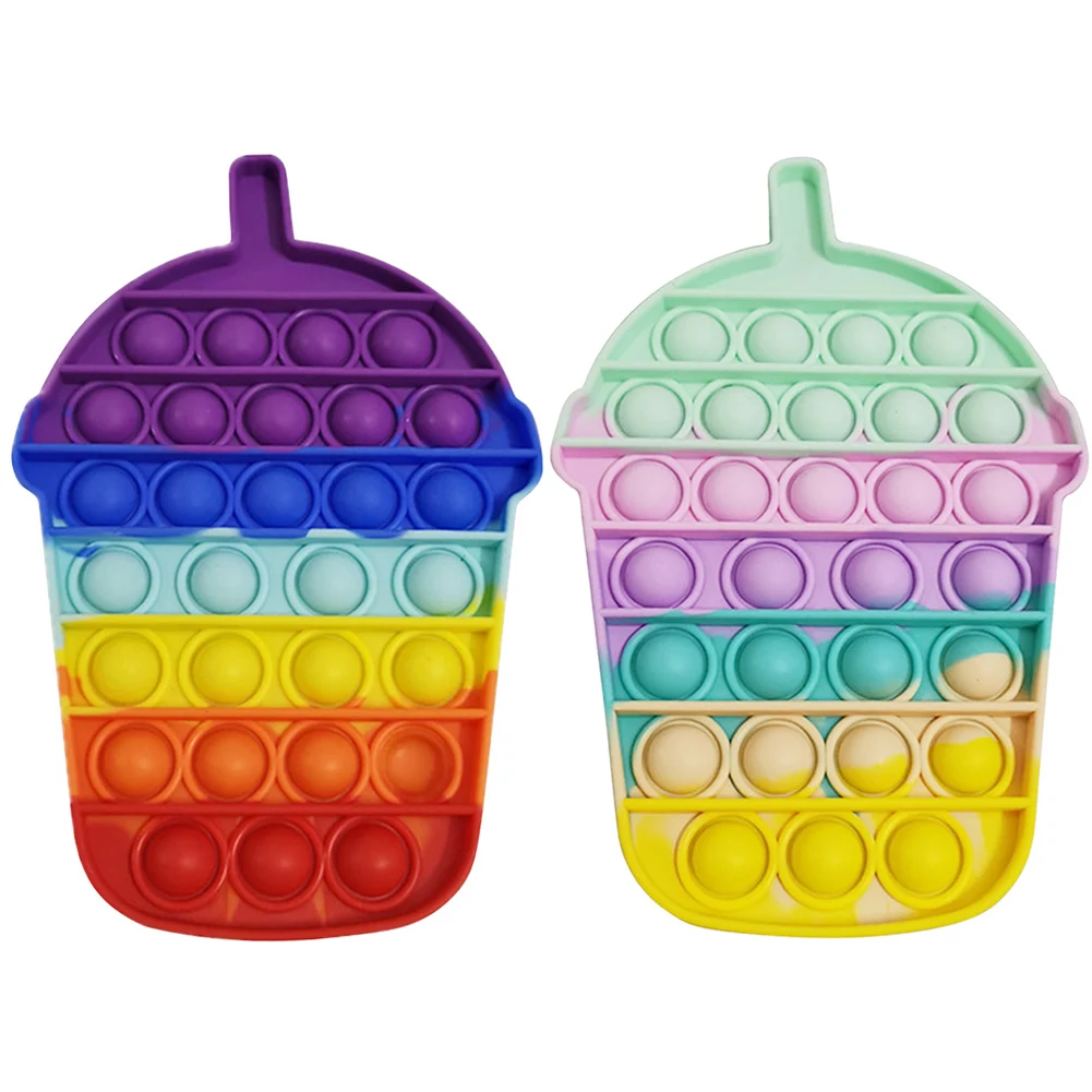 

Milk Tea Shape Fidget Antistress Toys Adult Kids Unicorn Dinosaur Fidget Sensory Toy Autism Special Needs Stress Reliever