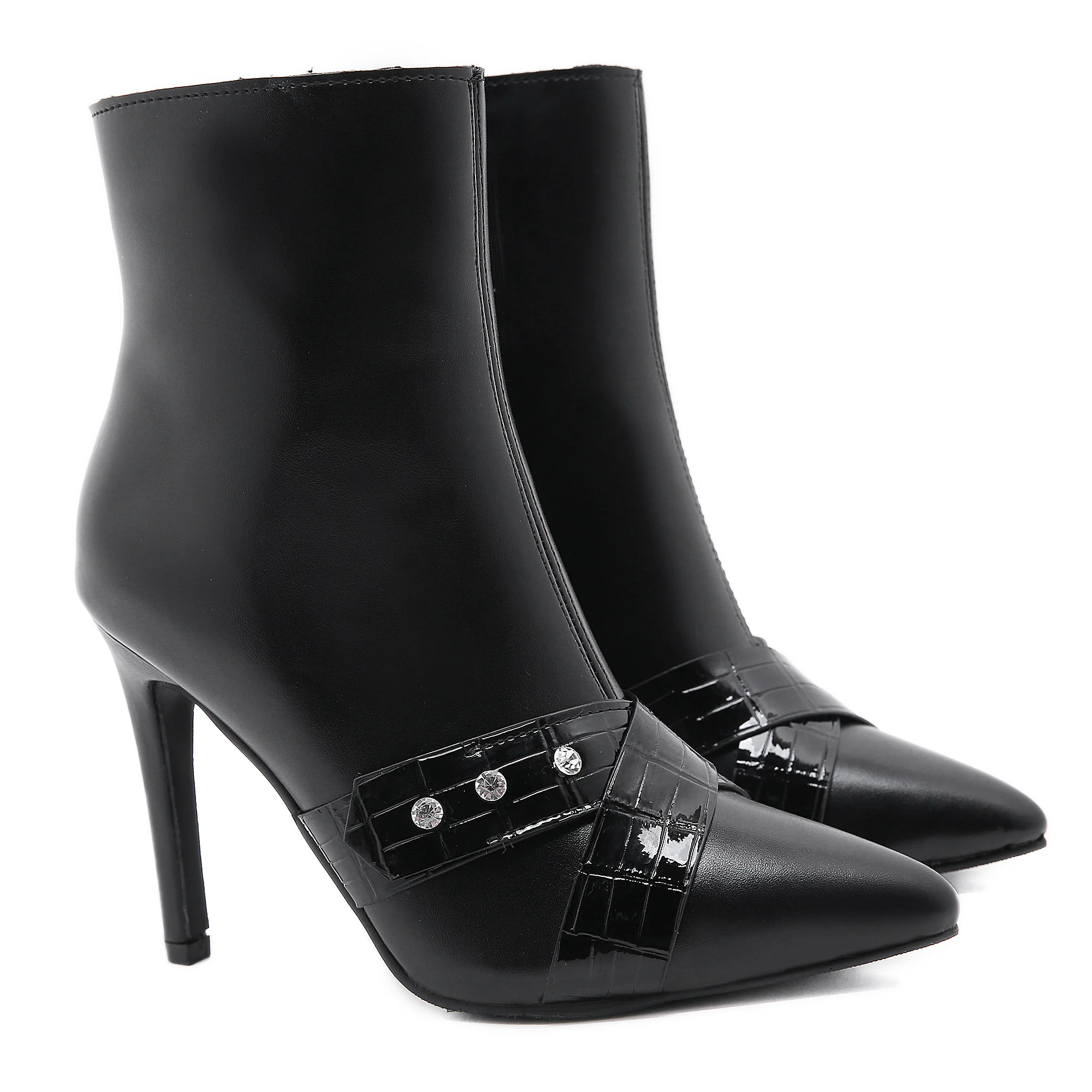 

Fashion new stiletto pointed toe women boots High heels women pumps shoes