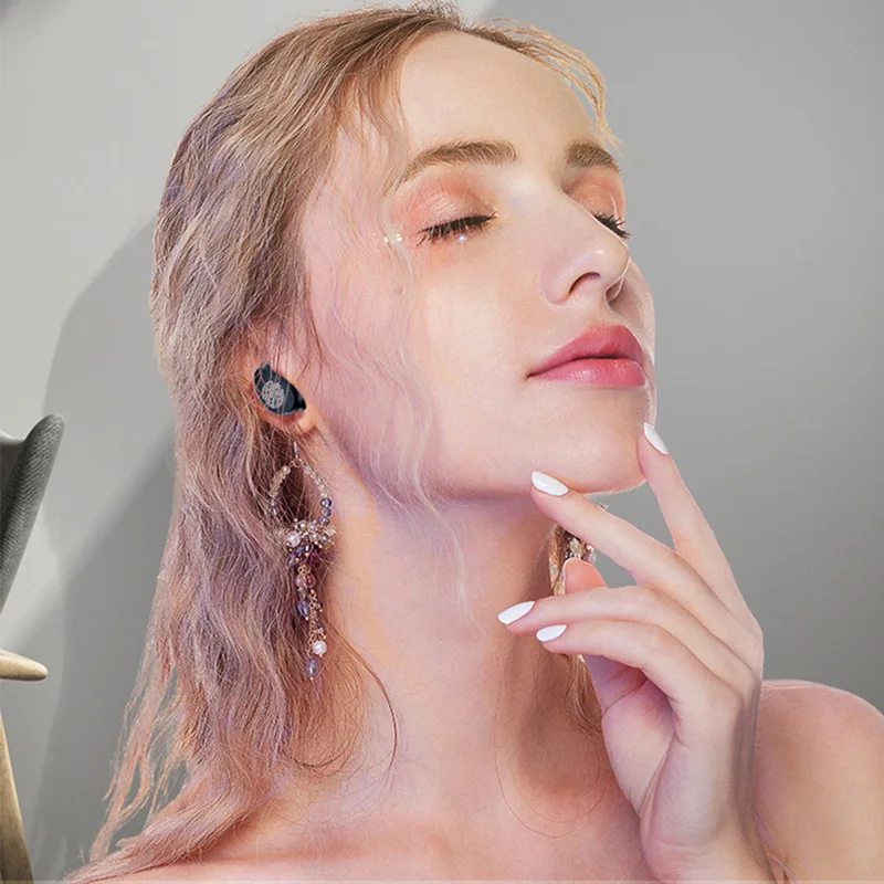 

9D HiFi Bluetooth 5.0 CVC8.0 Noise Reduction Stereo Wireless TWS Bluetooth Headset Dual Headphones with Power Bank Charging Case