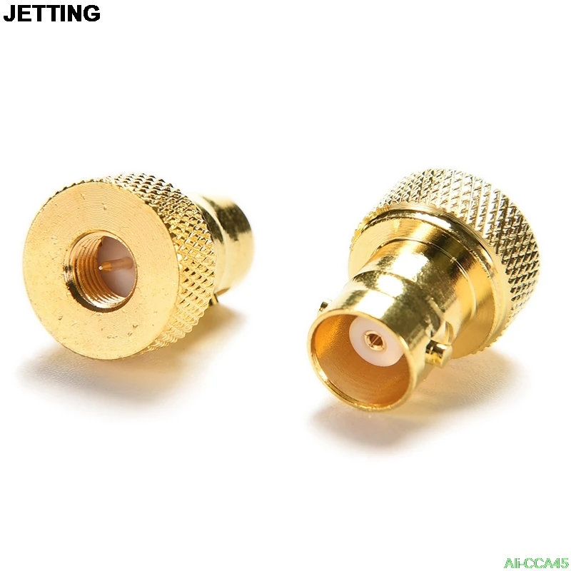 

Адаптер SMA штекер к гнездовому разъему BNC RF коннектор прямой Золотой Прямая поставка