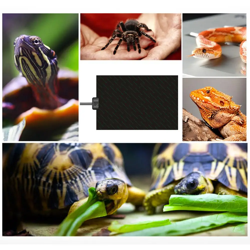 Тепловой коврик для рептилий теплая подстилка домашних животных разведения