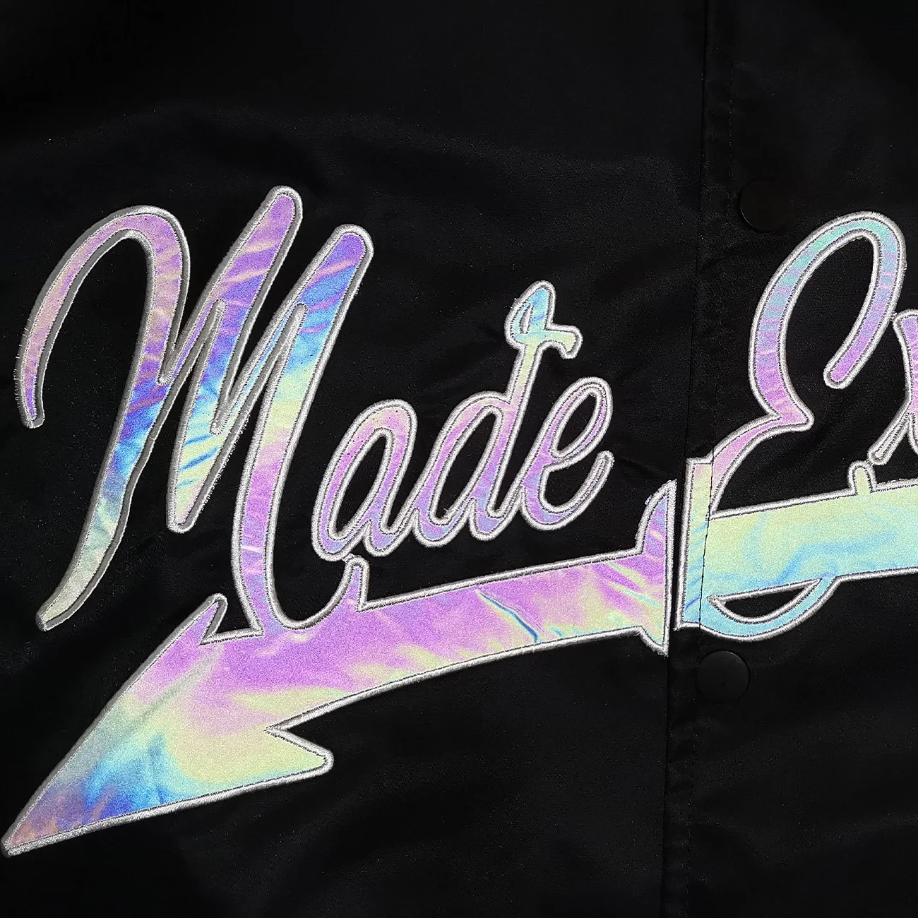 

LACIBLE 2021 Reflective Print Jackets Mens Patchwork Color Block Baseball Coats Harajuku Streetwear Bomber Jacket Man Black