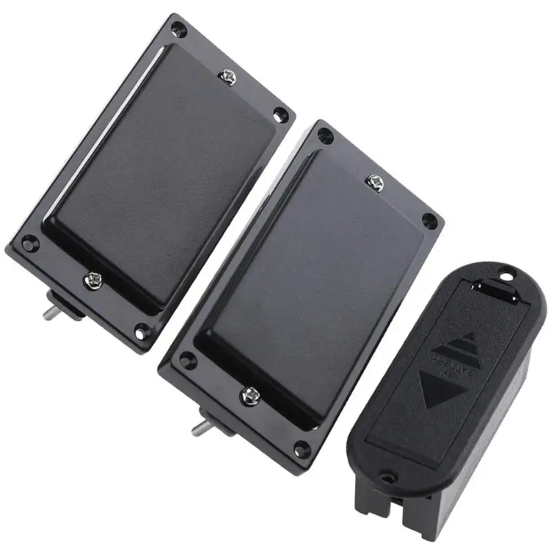 2 шт. активный двойной катушечный хамбакер закрытого типа перемычка и шейка для