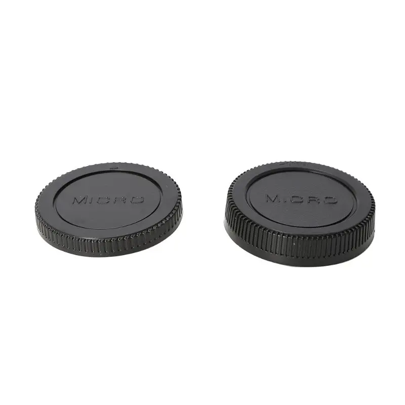 Camera Body Cover Rear Lens Cap Protection Dustproof Plastic Replacement for Olympus Panasonic Micro 4/3 Mount | Электроника