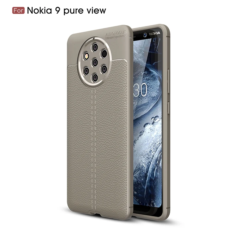 Чехол-накладка для Nokia 9 Pureview из мягкого силикона и ТПУ |
