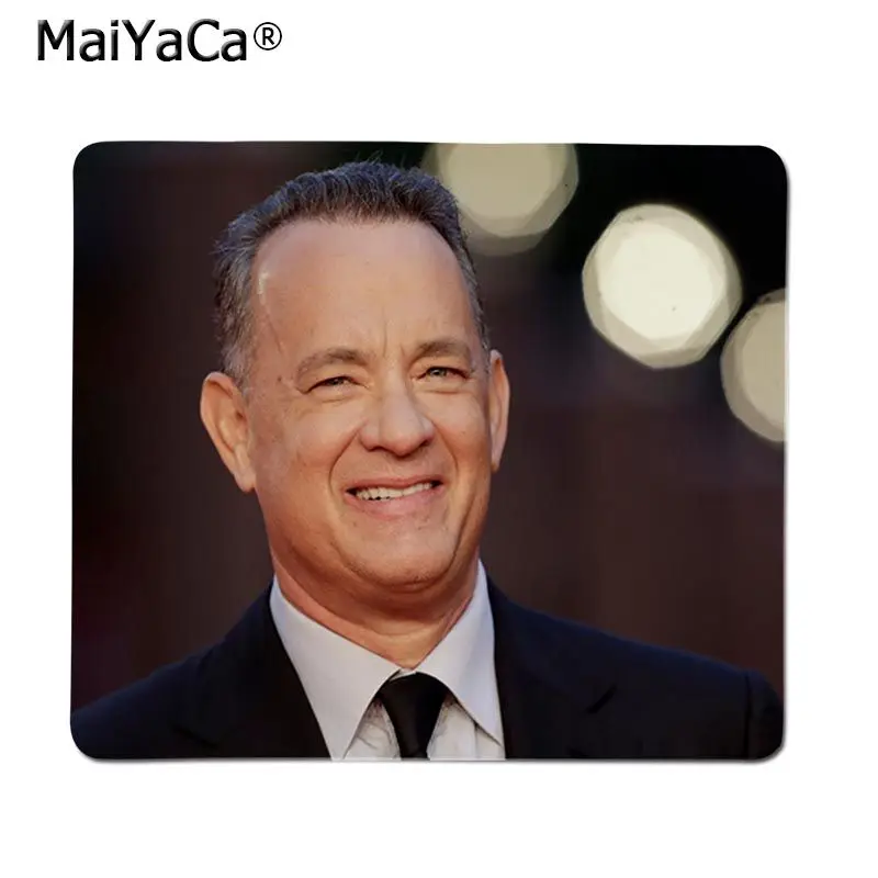 

Maiyaca High Quality Tom Hanks Anti-Slip Durable Silicone Computermats Smooth Writing Pad Desktops Mate gaming mouse pad