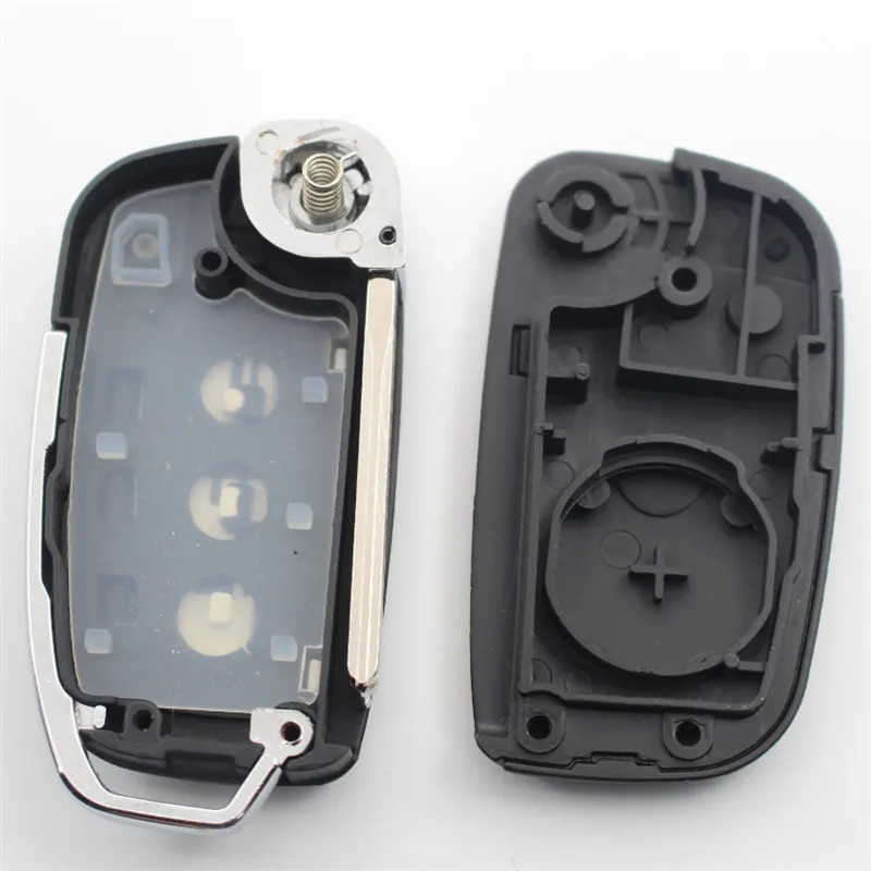 XIEAILI замена 3 кнопки модифицированный Флип складной пульт дистанционного ключа